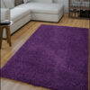 Alfombra-Shaggy-Pelo-Largo-Moderna-Monocolor-En-Lila